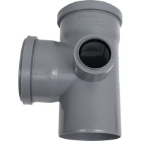 Двухплоскостная крестовина АТЛАС ПЛАСТ DN 110х110х50 левая SCEL11011050