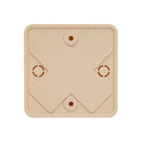 Клеммная коробка IEK, 75x75x20, IP20, КМ41212-02, слоновая кость UKO10-075-075-020-K32
