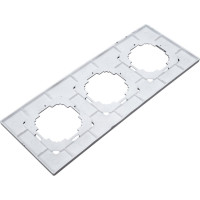 Рамка NILSON трехместная антрацит Alegra metallic 25160093