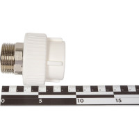 Муфта TEBO PPR комбинированная 40x1.1/4" НР под ключ 030020710