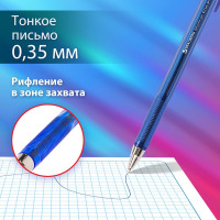 Шариковые ручки BRAUBERG Black Jack НАБОР 4 шт, узел 0,7 мм, линия письма 0,35 мм, 141290