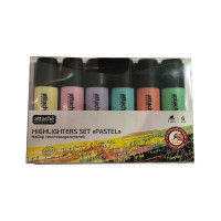 Маркеры-выделители текста Attache Selection Pastel 1-5 мм, набор 6 цветов 958592