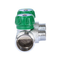 Регулирующий коллектор STOUT 1", 2 отвода 1/2", плоское уплотнение SMB-6849-011202 RG008UJF2PTLGU