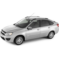 Рейлинги PT Group Серебристый муар Комфорт LADA Granta Лифтбек 2014- 01910601 LGR551603