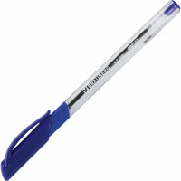 Ручка BRAUBERG шариковая масляная с грипом Extra Glide GT СИНЯЯ трехгран 0,7 мм, линия 0,35 мм 12 шт 142681
