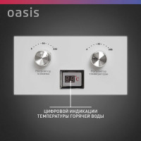 Газовый водонагреватель OASIS "Оазис" бездымоходный B-12W