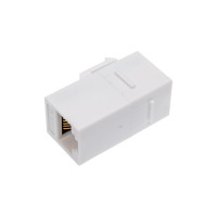 Адаптер-соединитель VENTION RJ45 F / RJ45 F 8p8c кат. 6, Белый IPGW0