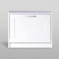 Тумба для обуви Гуд ЛАКК СИРИУС 60x25x48 см, белая 2.02.10.420.1