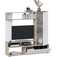 Набор мебели для общей комнаты ТриЯ Сиена Дуб Сонома/Белый ясень 210410