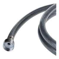 Шланг для душа ELKA 1/2"-1/2", 200 см, пвх, сетка черно-серый ТД.030465