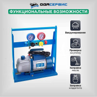 Комплект для заправки кондиционеров ОДА Сервис standart AC-2026
