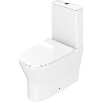 Напольный унитаз Teymi Ellie безободковый, сиденье микролифт T40801 ЦБ-00266660