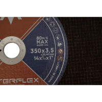 Отрезной круг INOX A030TBF 350x3.5x25.4 мм, Т41, нерж.сталь, металл Interflex 4079353510