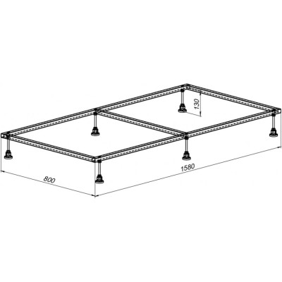 Каркас для литьевого поддона Aquanet 0.8 00267182