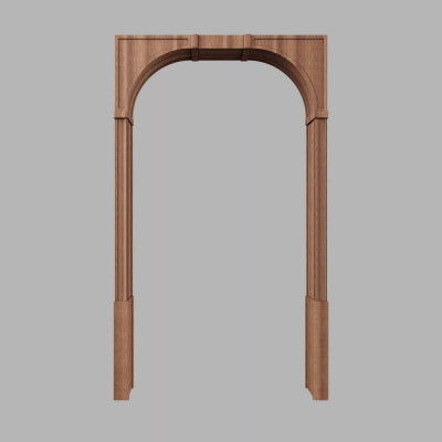 Cosca Decor , Арка Порту, мелинга орех, ламинированный МДФ, набор СПБ101375
