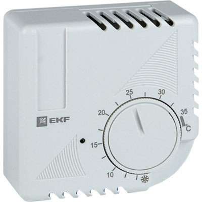 EKF Термостат NO/NC охлаждение/обогрев накладной 16A 230В IP20 PROxima thermo-no-nc-wall