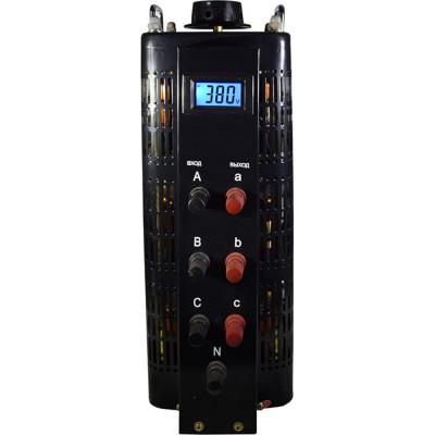SUNTEK ЛАТР трехфазный 9000ВА диапазон 0-430 Вольт LTR-3-9000