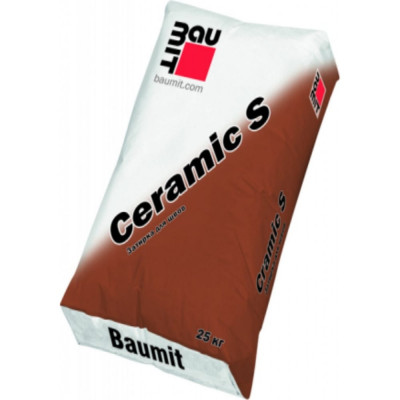 Baumit Затирка для швов Ceramic S экстрабелый 25 кг 4612741800885