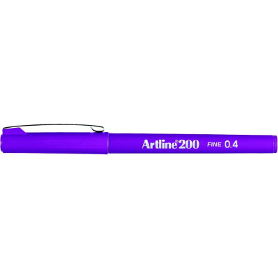 Artline Ручка капиллярная с тонким наконечником (0,4 мм) EK 200 пурпурная EK200-348