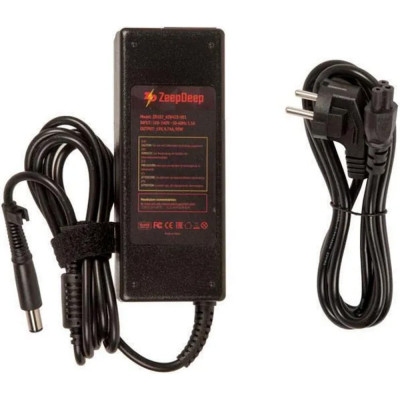 ZeepDeep Блок питания (зарядка) для ноутбука HP Pavilion 19V 4.74A, 90W, с кабелем, штекер 7.4x5.0 780218