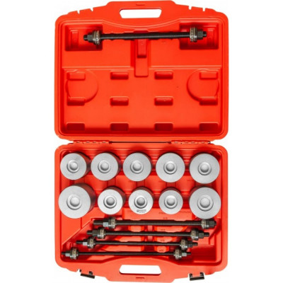 Универсальный инструмент для замены сайлентблоков Thorvik в наборе 27 предметов, 44-90 мм APPS27