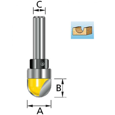 Пазовая фреза Makita D-11128