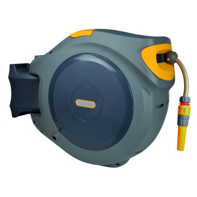 HoZelock Катушка 2595 настенная AutoReel со шлангом 40 м 11мм + 2 м 11,5мм, c комплектом фитингов