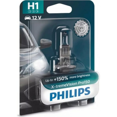 Автолампа PHILIPS X-tremeVision Pro150 12258XVPB1