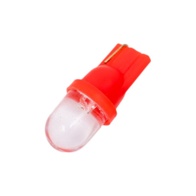 KRAFT Светодиодная лампа T10 W5W (W2.1x9.5d) 12v Red (уп-ка 10 шт.) KT 700094
