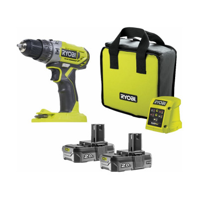 Ryobi ONE+ Дрель-шуруповерт ударная R18PD2-220S 5133004459