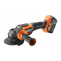 AEG 18В Углошлифмашина 125мм BEWS18-125BLPX2-502C 4935480858