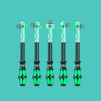 Трещоточный ключ 1/4" WERA ZYKLOP WE-073260