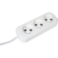 Сетевой удлинитель, LUX У3-0, 4606400414599, 3-местный, 3м