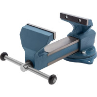 Слесарные тиски Без бренда 140 мм, поворотные 18667