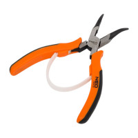 Удлиненные изогнутые прецизионные плоскогубцы NEO Tools 140 мм 01-103