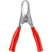 Зажим для проводов (крокодил) ЗК 15А TDM ELECTRIC 75мм красный упаковка 10 штук SQ0541-0011