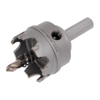 Коронка по металлу HM (38х12 мм; хвостовик 10 мм; комплект) D.BOR HS-HM-12-038-T