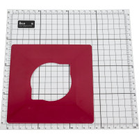 Декоративная рамка Bylectrica накладка под выключатель, ЮЛИГ.735212.410 бордовый