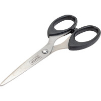 Ножницы с пластиковыми симметричными ручками Attache 140 мм, черный 1100223