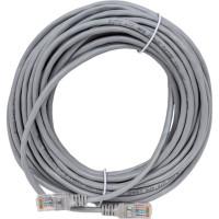 Коммутационный шнур патч-корд UTP RIPO Кабель для подключения интернета Cat5E, RJ45, 10 m 003-300027