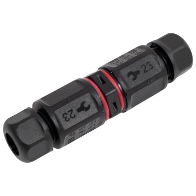 Водостойкий 3-полюсный разъем TTAF Elektronik, 250V 20A IP68 WPI-0302M20