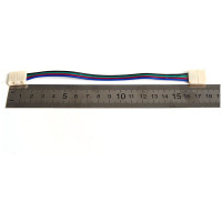 Соединительный провод для светодиодной ленты SMD5050 RGB/10мм FERON лента к ленте LD111 10шт в упаковке 23398