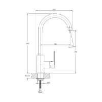 Смеситель для кухни Haiba HB71505 026-6747