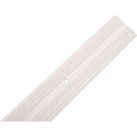 Порог угловой алюминиевый (40х20 мм; 0.9 м; декоративный; ясень белый) Лука УТ000023961