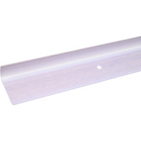 Порог угловой алюминиевый (40х20 мм; 0.9 м; декоративный; ясень белый) Лука УТ000023961