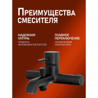 Душевая система Orange черная M05-934b
