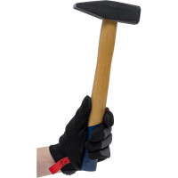 Слесарный молоток РемоКолор кованый, деревянная рукоятка, 1000г, 38-2-110