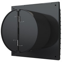 Осевой вытяжной вентилятор DICITI SILENT 4C Matt black, диаметр 100 мм, декоративный 90-03712