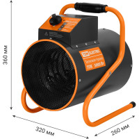 Тепловая пушка TDM ELECTRIC ТПК в круглом корпусе 5 кВт SQ2520-0003