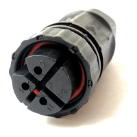 Водостойкий 3-полюсный разъем TTAF Elektronik розетка 250V 20A IP68 WPF-0300M20